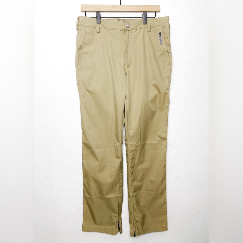Bonobos Ankle Zip Golf Khaki Tan Pants 30x32